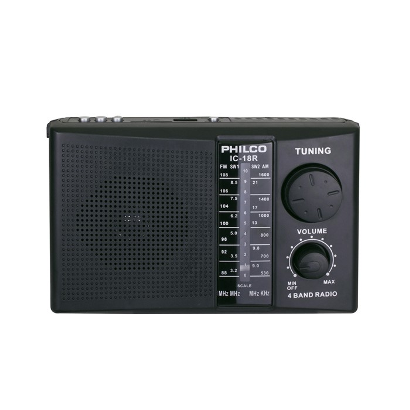 Radio Portatil Philco IC-18R Multibandas Usb 1