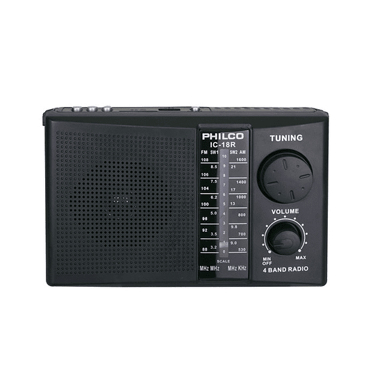 Radio Portatil Philco IC-18R Multibandas Usb