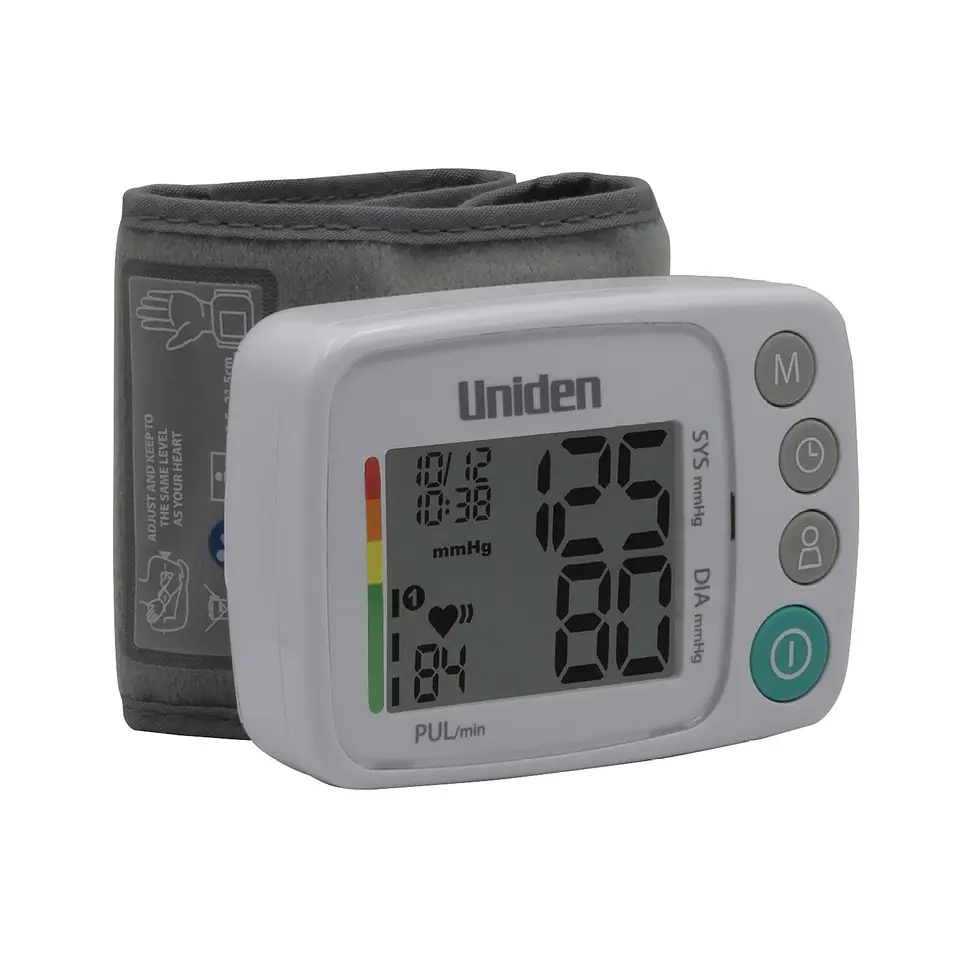 Medidor Presion Arterial Uniden Muñeca AM-2102 1