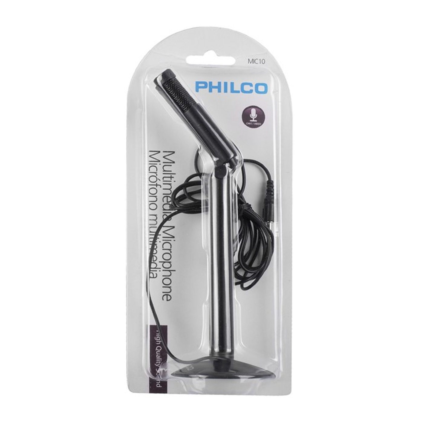 Microfono Multimedia Philco MIC10 Jack 3.5mm 2