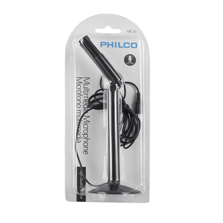 Microfono Multimedia Philco MIC10 Jack 3.5mm 2