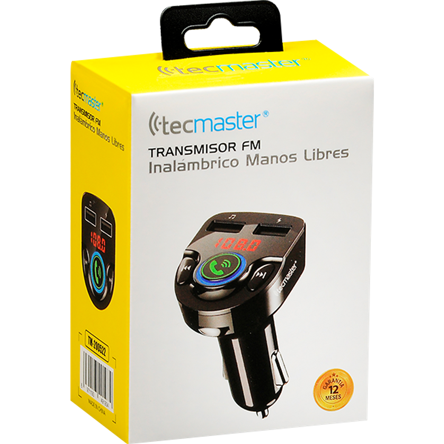 Transmisor Fm Tecmaster Bluetooth 6