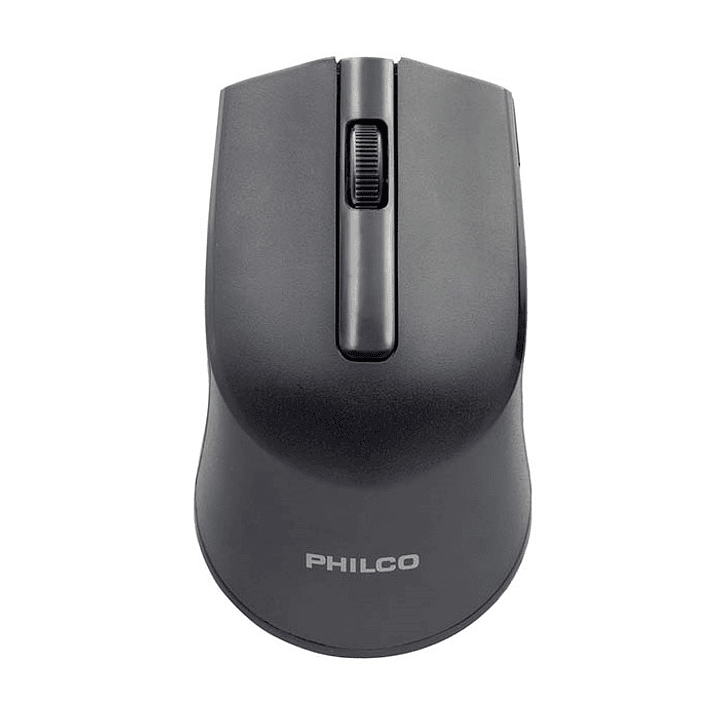 Mouse Inalambrico Philco Negro 7374 3