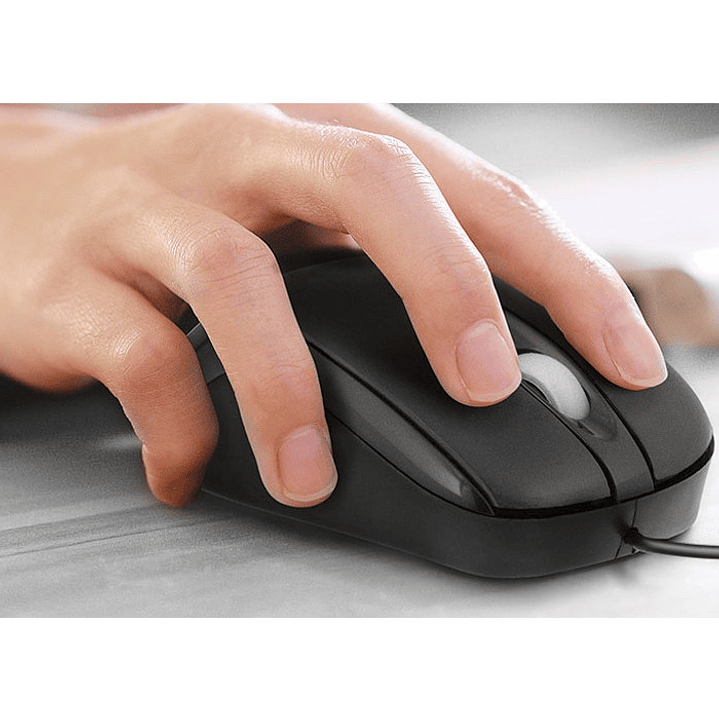 Mouse Optico Xtech XTM175 Negro 4