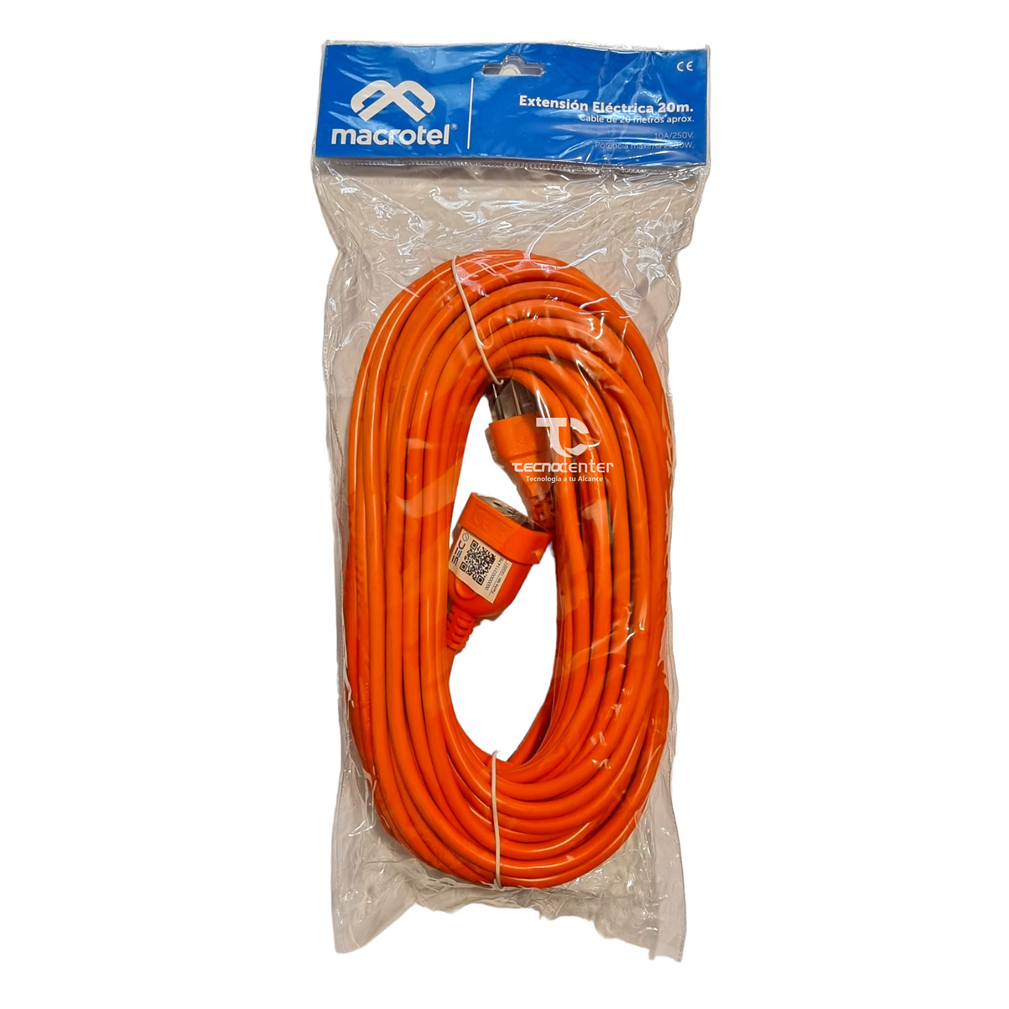 Alargador Extension Electrica 20 mts Macrotel 2