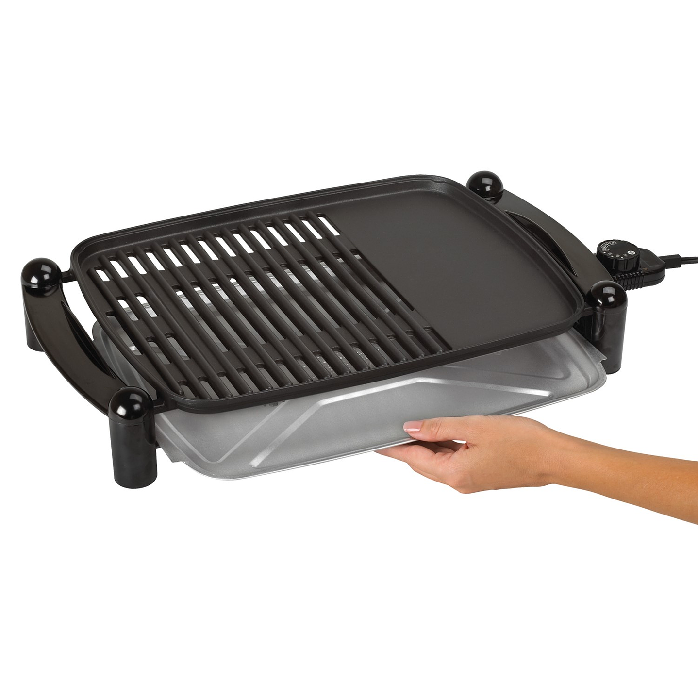 Parrilla Electrica Y Plancha Black+Decker IG201-CL 3