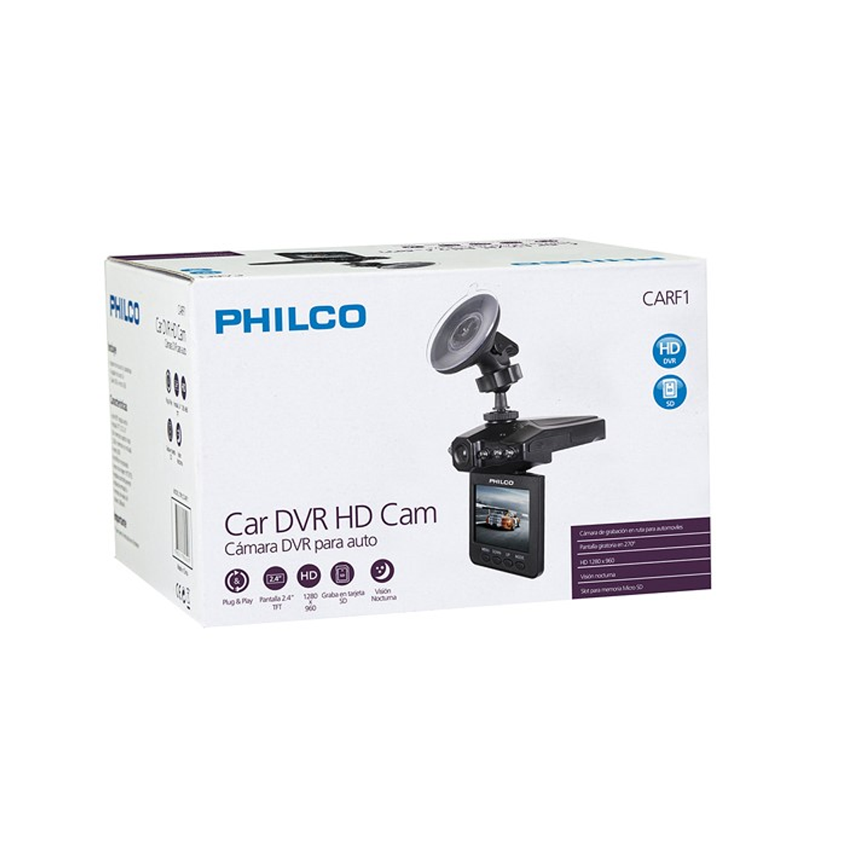 Camara HD Para Automovil Philco CARF1
