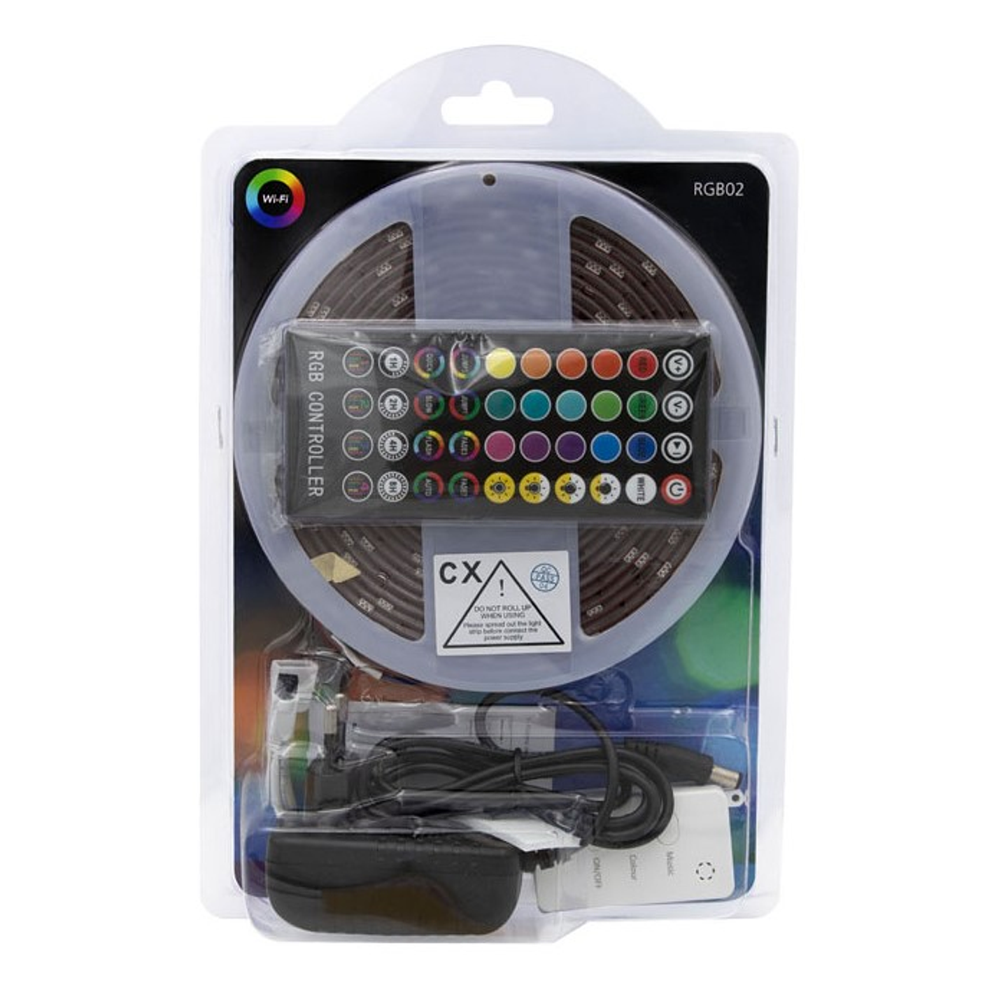 Cinta Led RGB Wi-Fi Rgb 5mt Con Control Philco 2