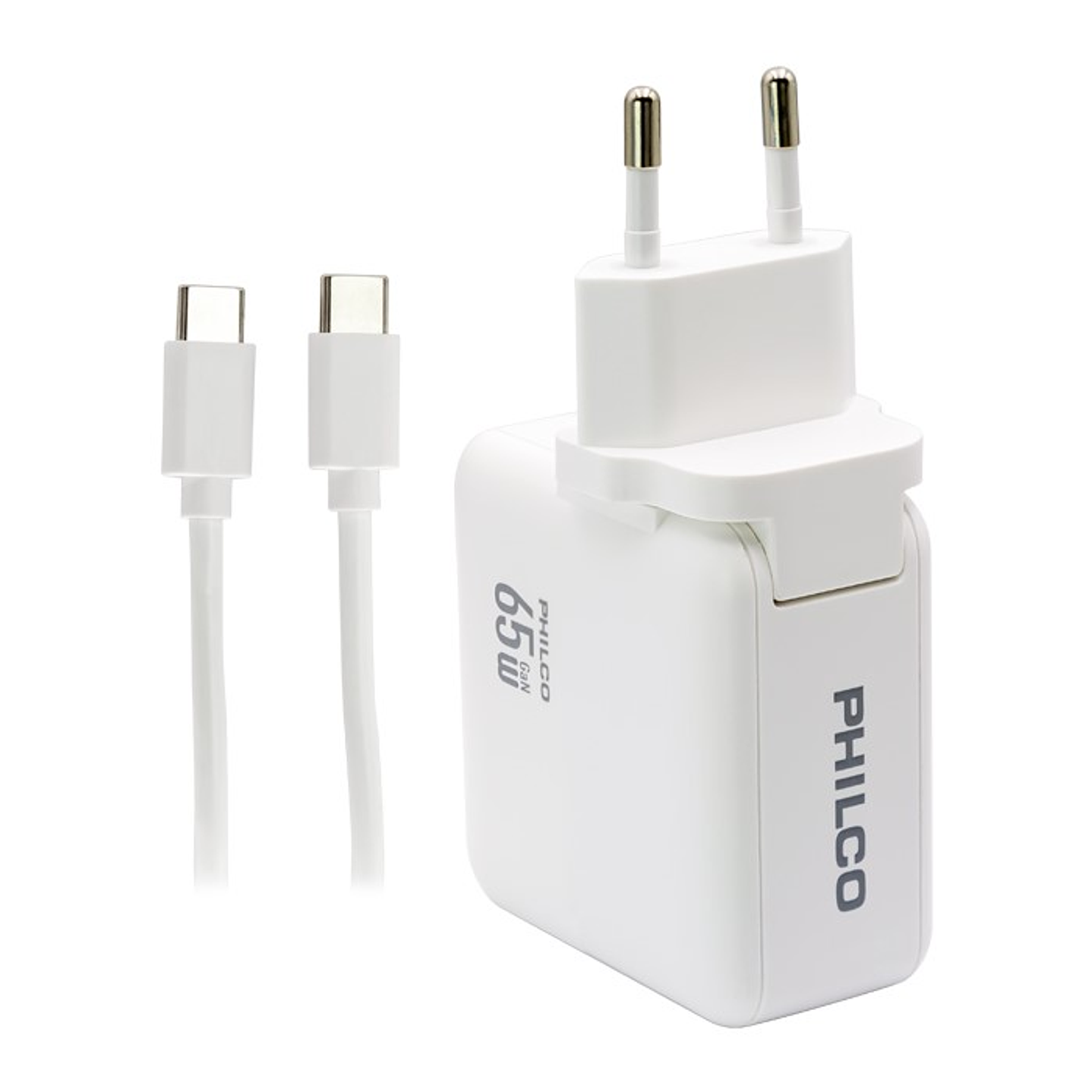 Cargador Super Rapido Philco 60W PD 3