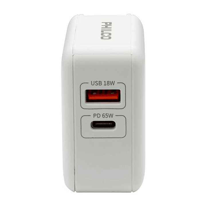 Cargador Super Rapido Philco 60W PD 6