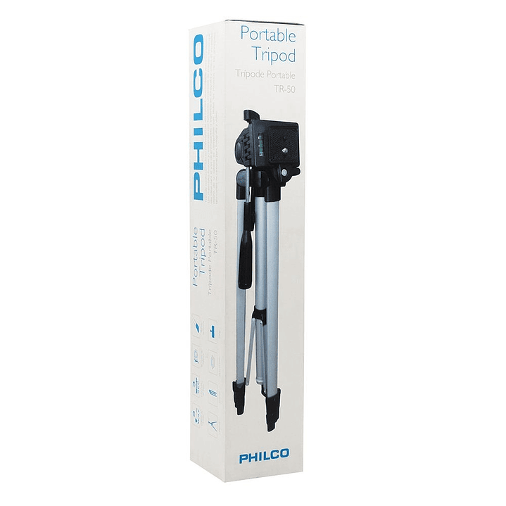 Tripode Camara Philco TR50 1.35mts 2