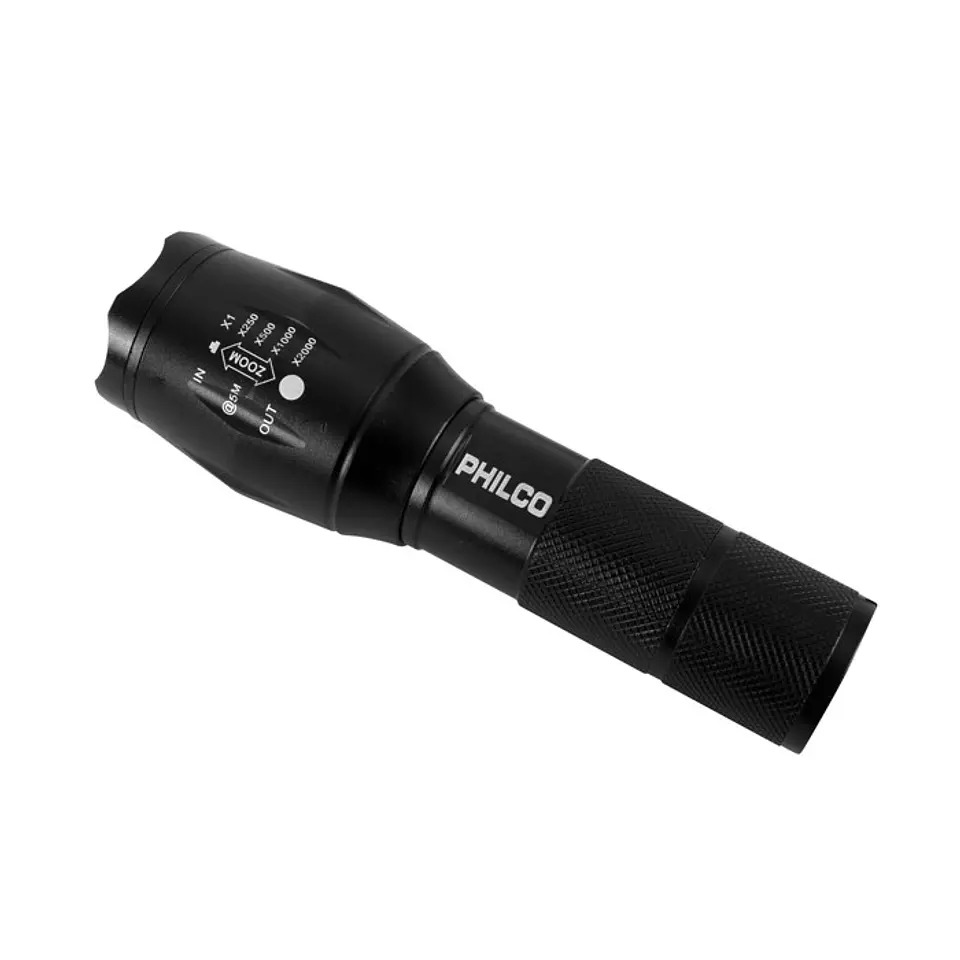 Linterna Led Cree Philco Tactica SW150 con Soporte 1