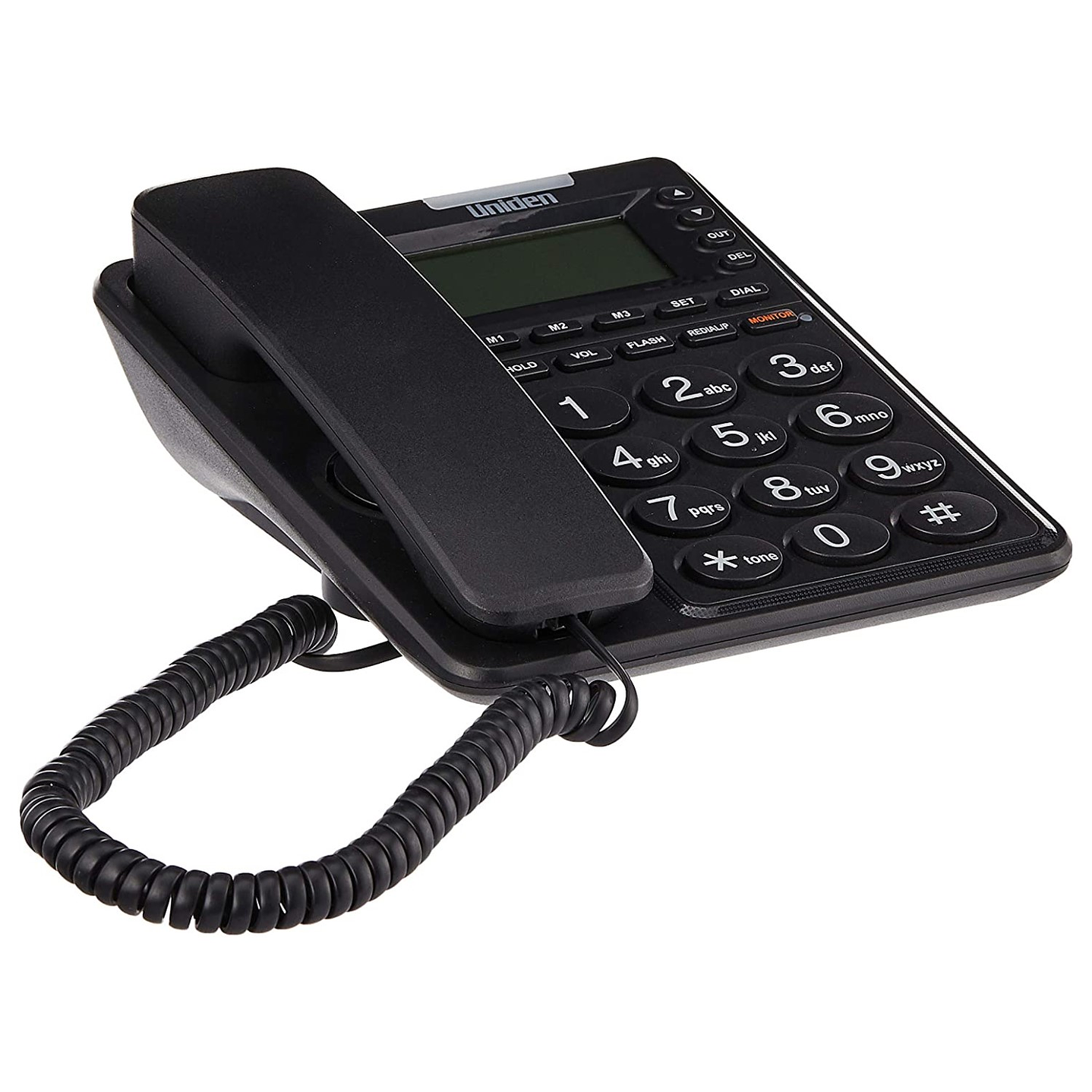 Telefono Fijo Uniden Negro CE6409 Con Visor 1