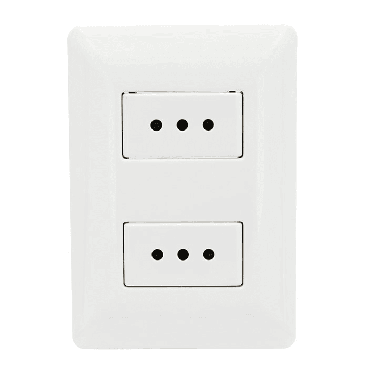 Enchufe Tomacorriente Philco Doble 250v 10A  1