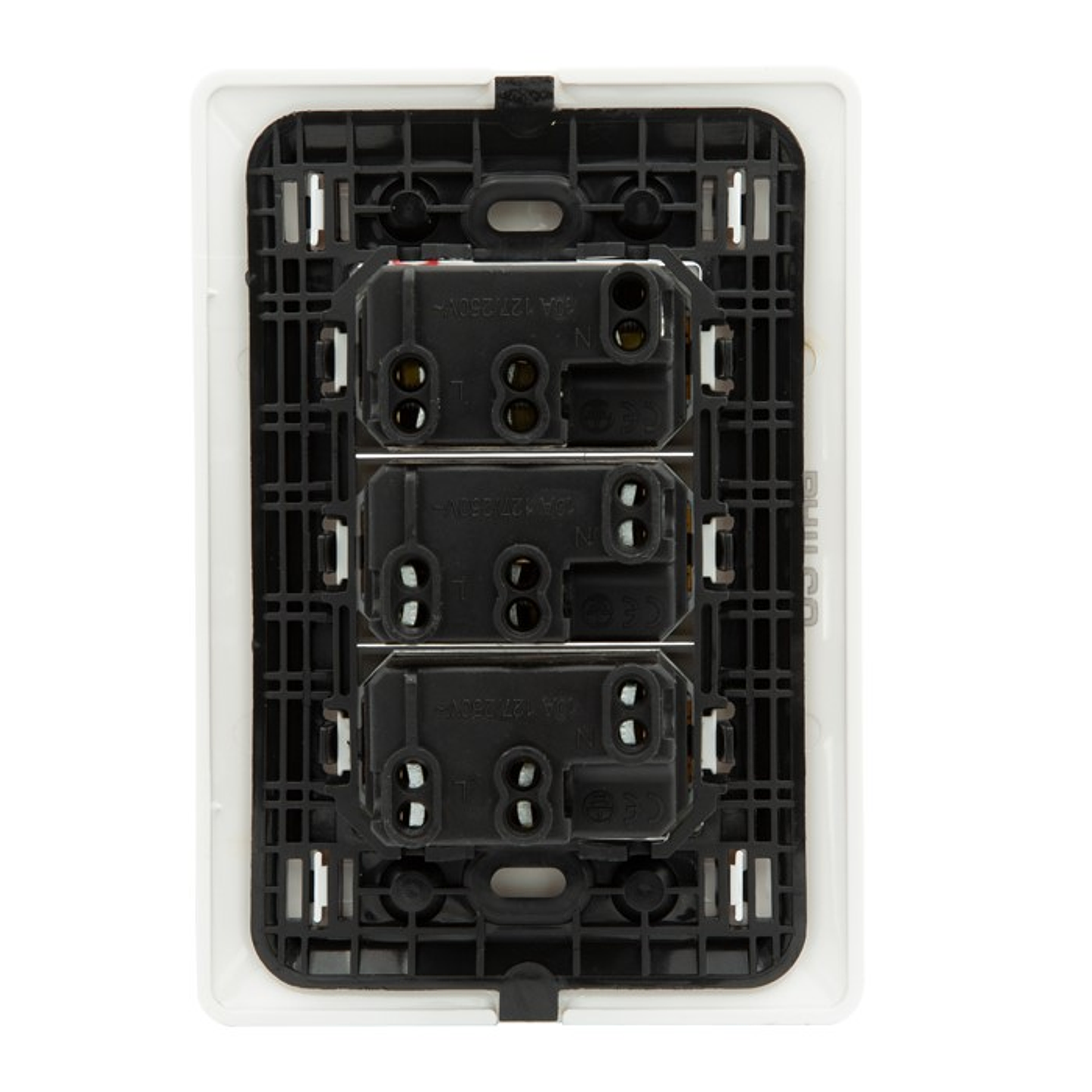 Enchufe Tomacorriente Philco Triple 250v 10A  3