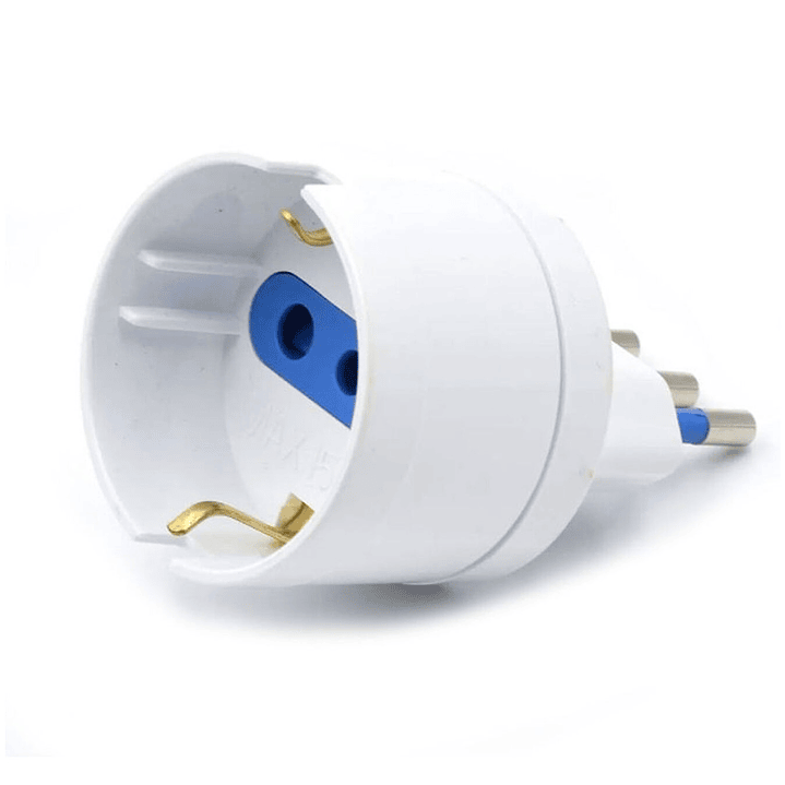 Enchufe Adaptador Schuko Macrotel 1