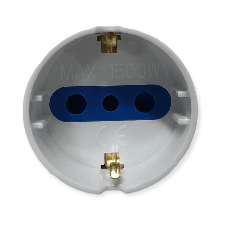 Enchufe Adaptador Schuko Macrotel 5