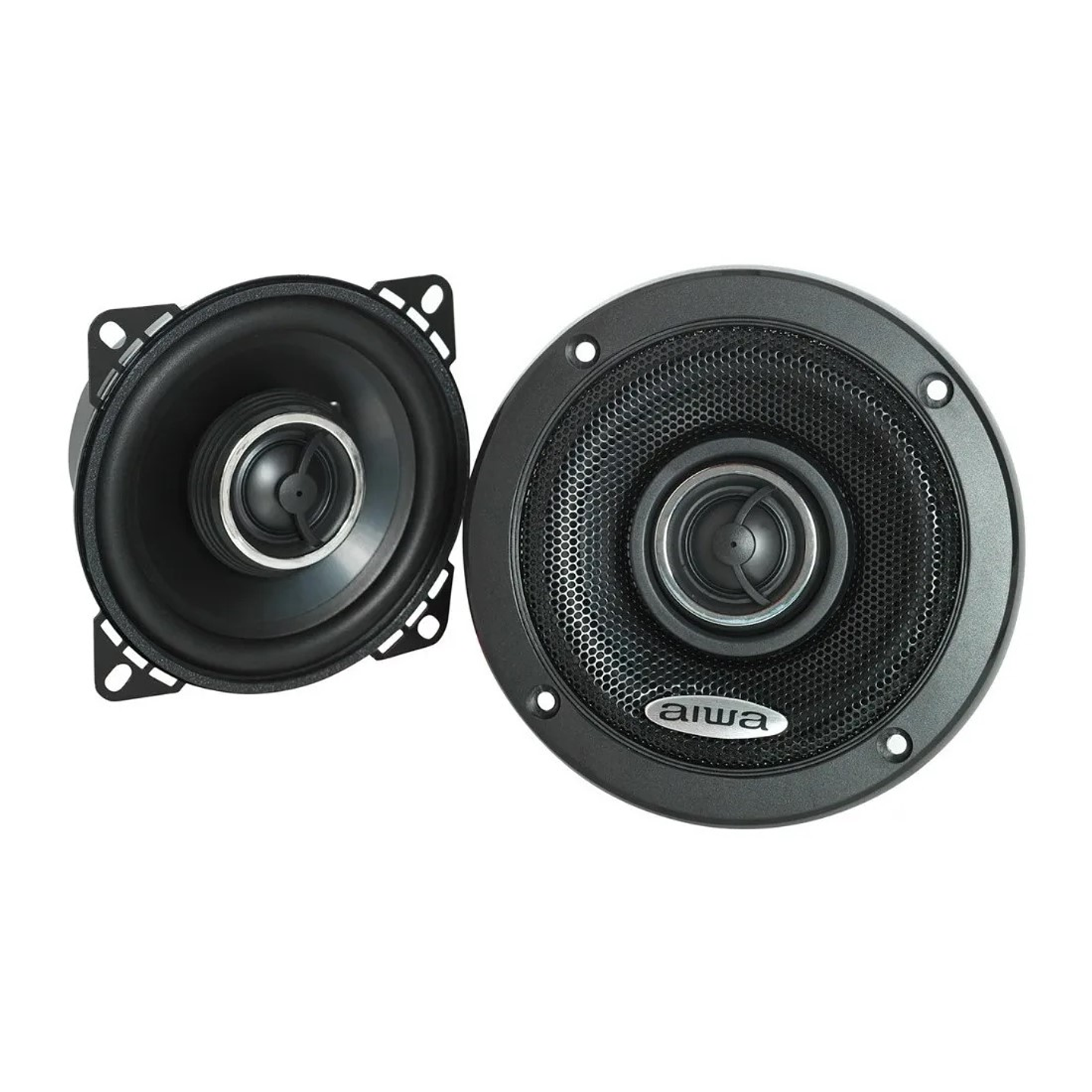 Parlantes Auto 10cm 2 Vías 150 Watts Aiwa Aws-1065p 3