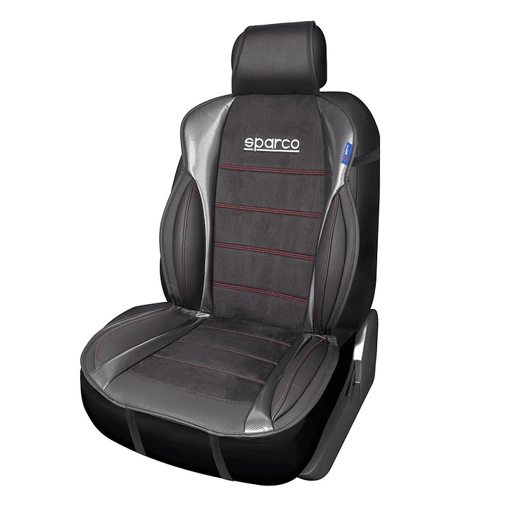 Funda Cubre Asiento Individual Gris Sparco 907GR 1