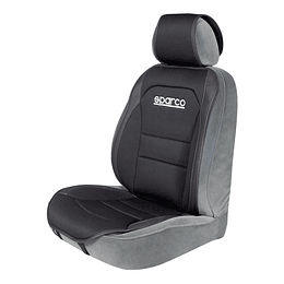 Funda Cubre Asiento Individual Negro Sparco 424BKR