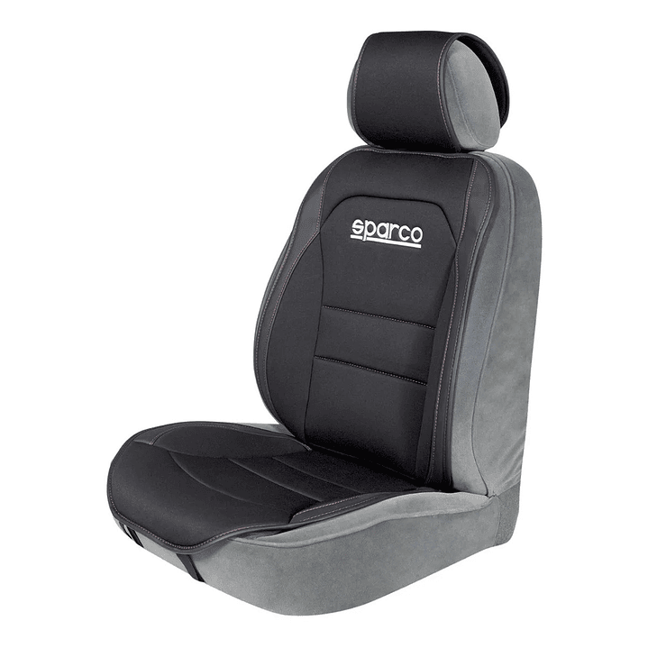 Funda Cubre Asiento Individual Negro Sparco 424BKR 1
