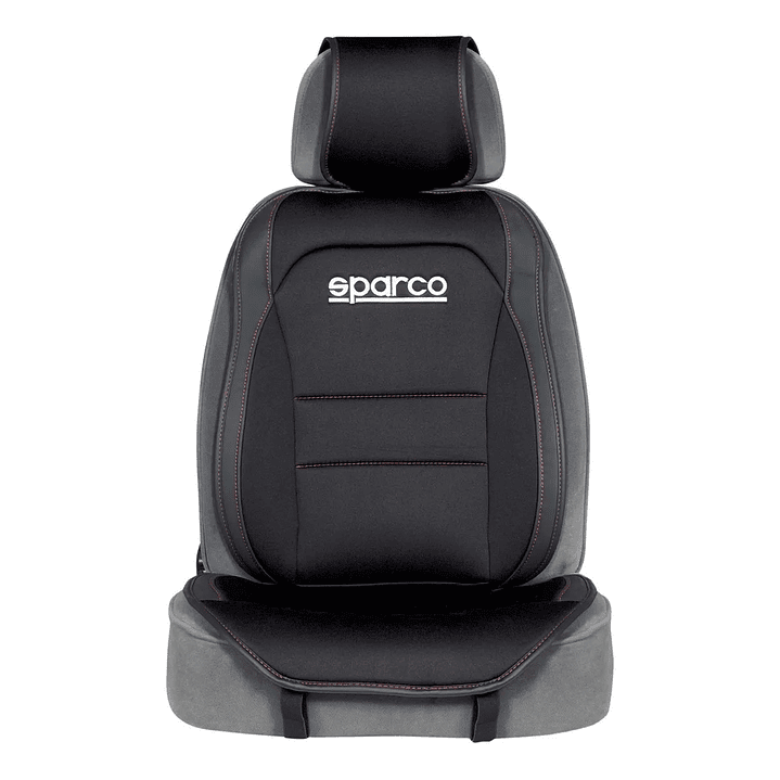 Funda Cubre Asiento Individual Negro Sparco 424BKR 2