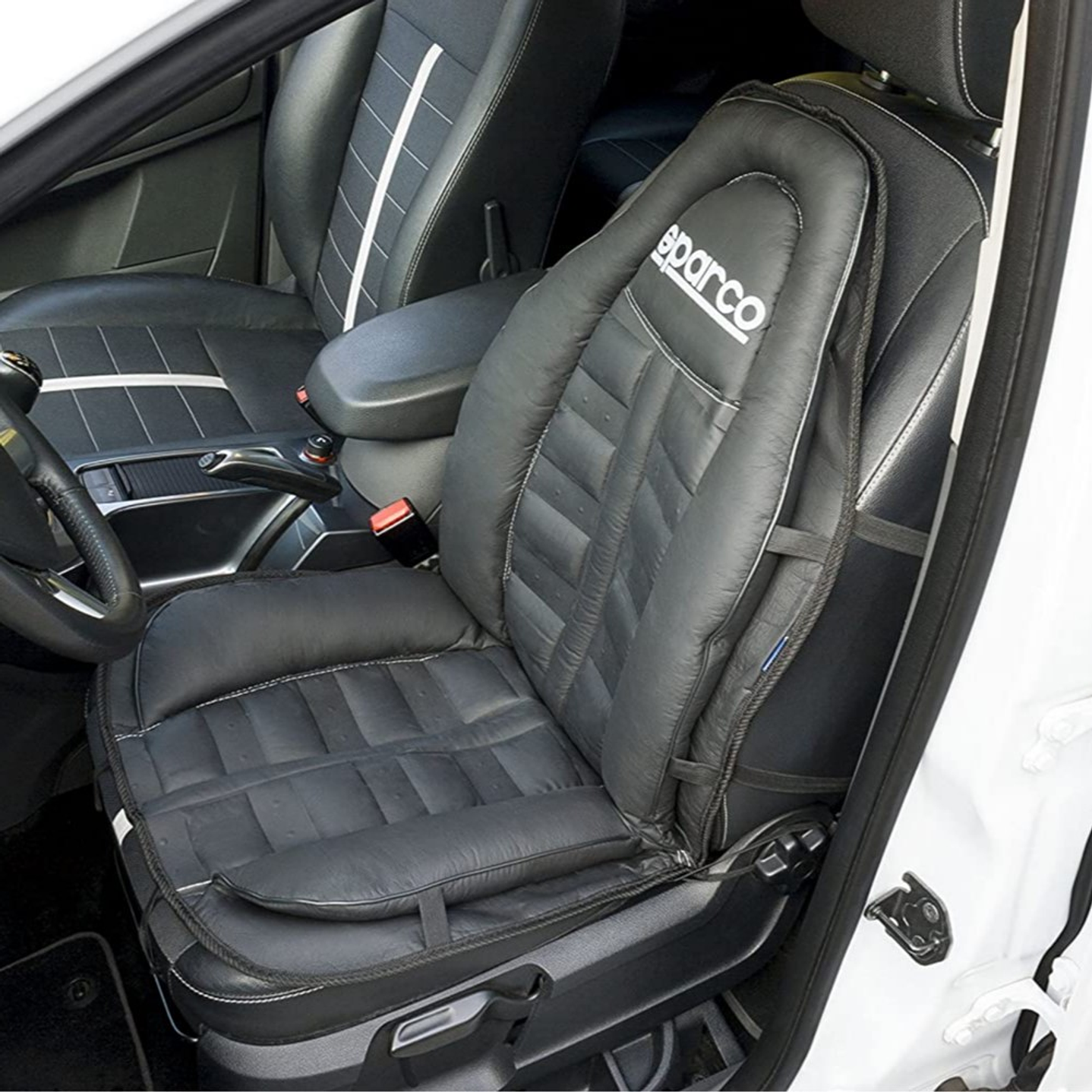 Funda Cubre Asiento Individual Negro Sparco OPC 4