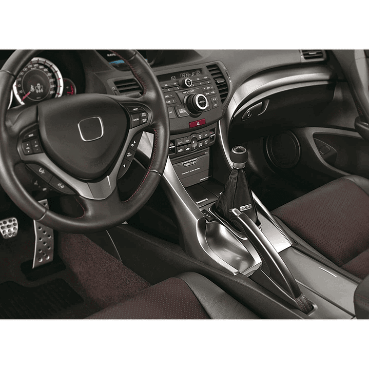 Cubre Palanca Auto Ecocuero Sparco Negro Spg106Bk 3