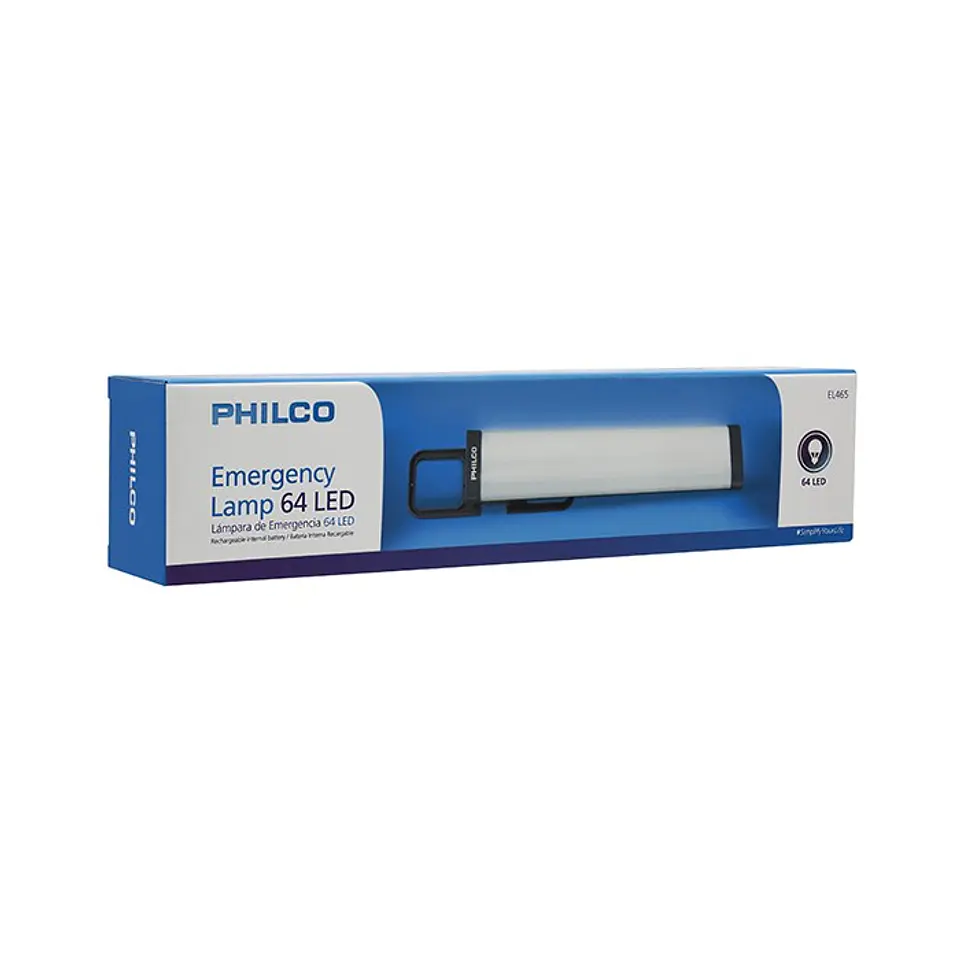 Lampara de emergencia 64 Led Philco Recargable 2