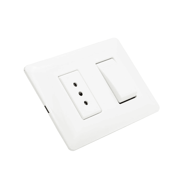 Enchufe Interruptor Combinado Philco 250v 10A 3