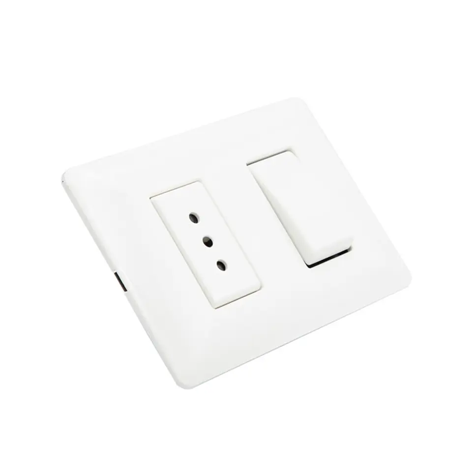 Enchufe Interruptor Combinado Philco 250v 10A 3