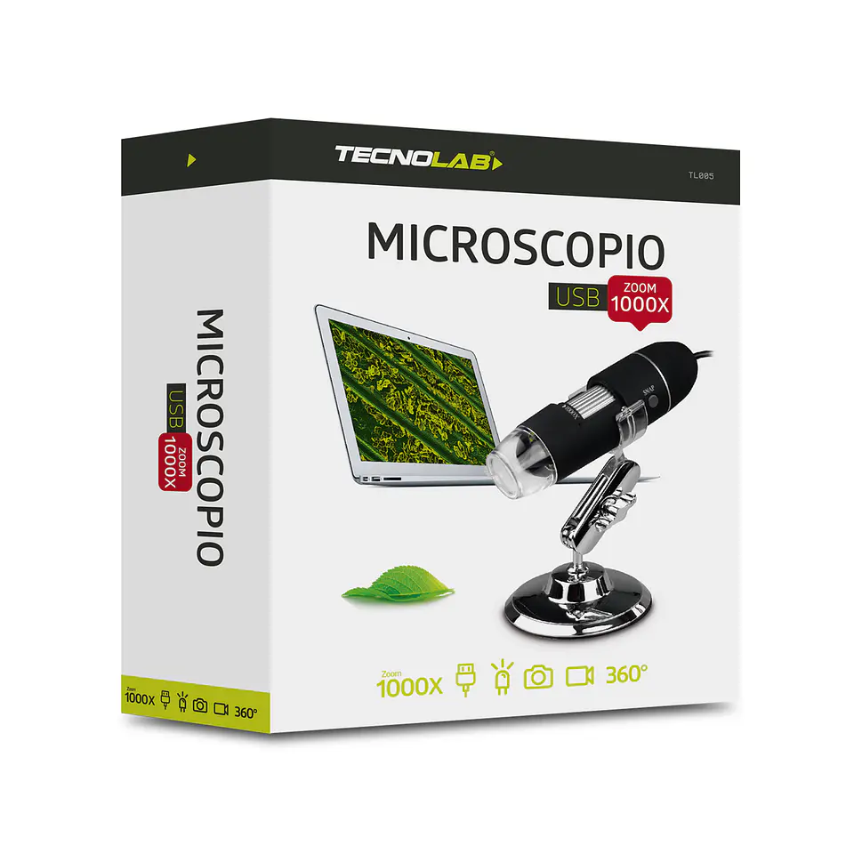 Microscopio Digital Usb Tecnolab 1000x Zoom 2