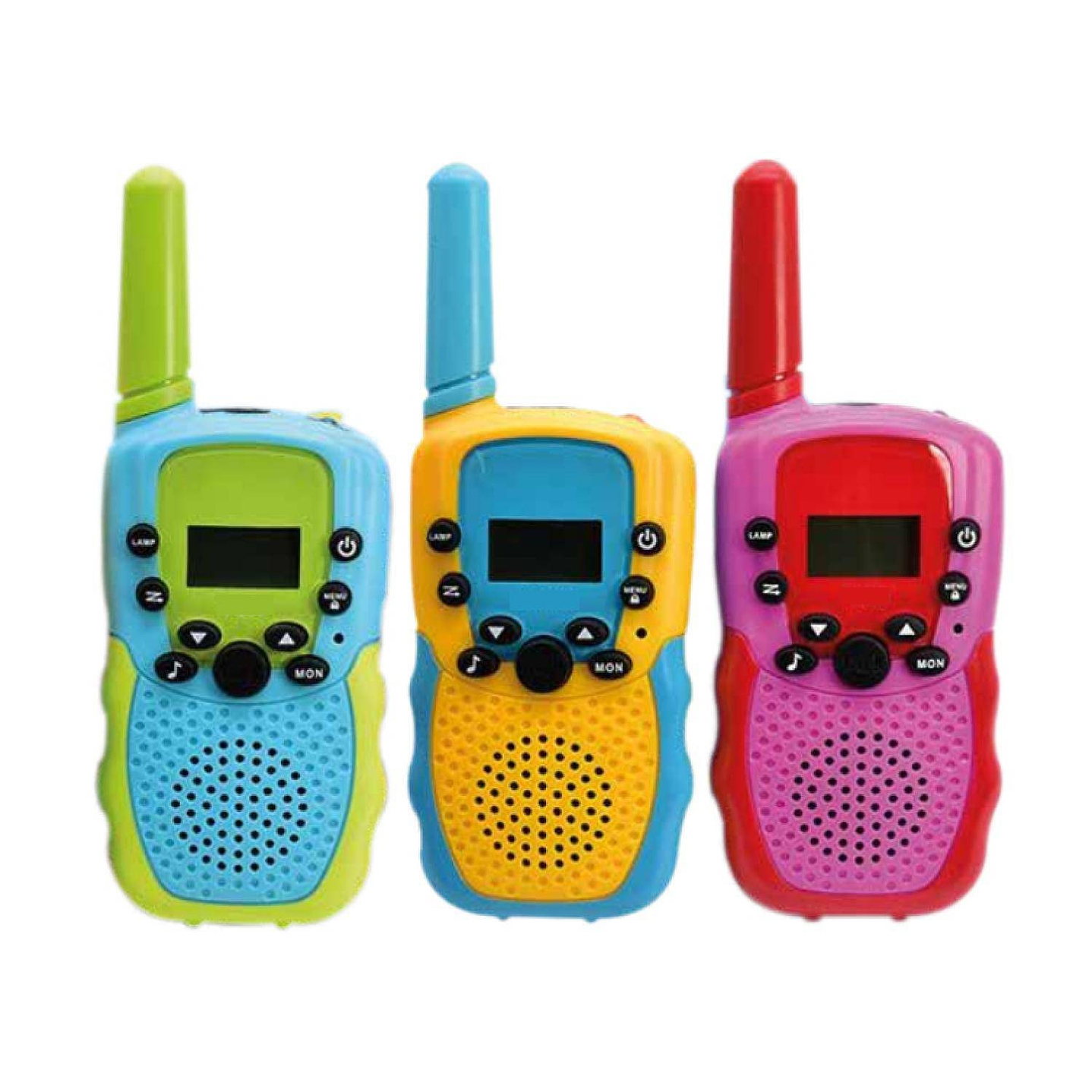 Set 3 Walkie Talkie Niños Dblue Colores 1