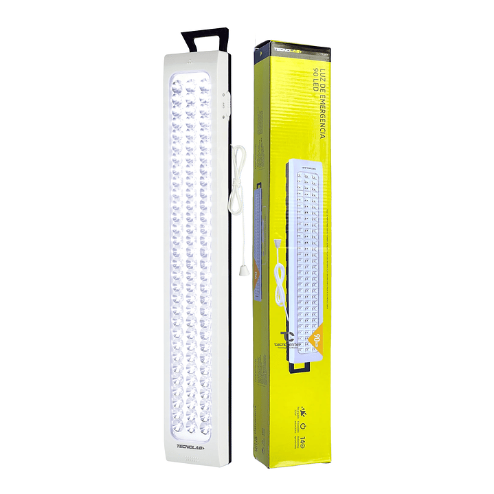 Lampara de emergencia 90 Led Tecnolab Recargable 3