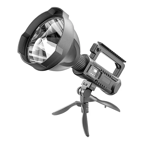 Linterna Led Largo Alcance Con Tripode Tecnolab TL215