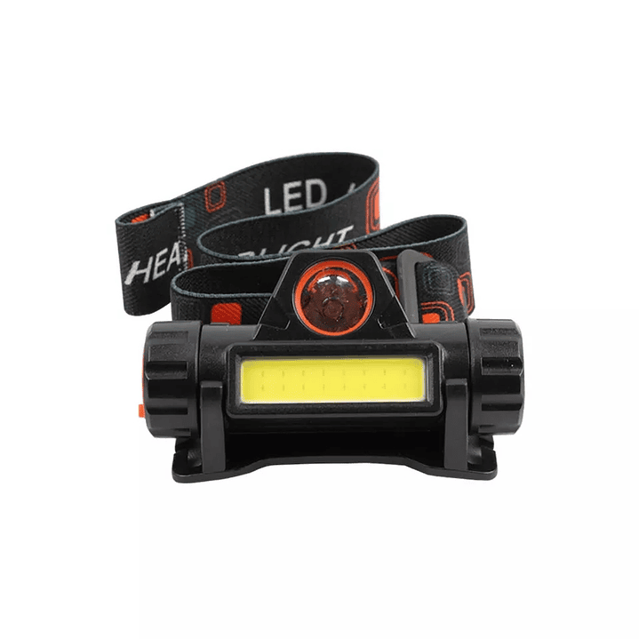 Linterna Cintillo Led Cob Tecnolab Recargable TL302 4