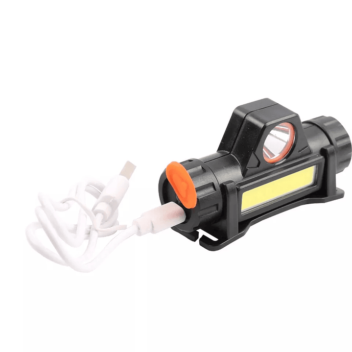 Linterna Cintillo Led Cob Tecnolab Recargable TL302 5