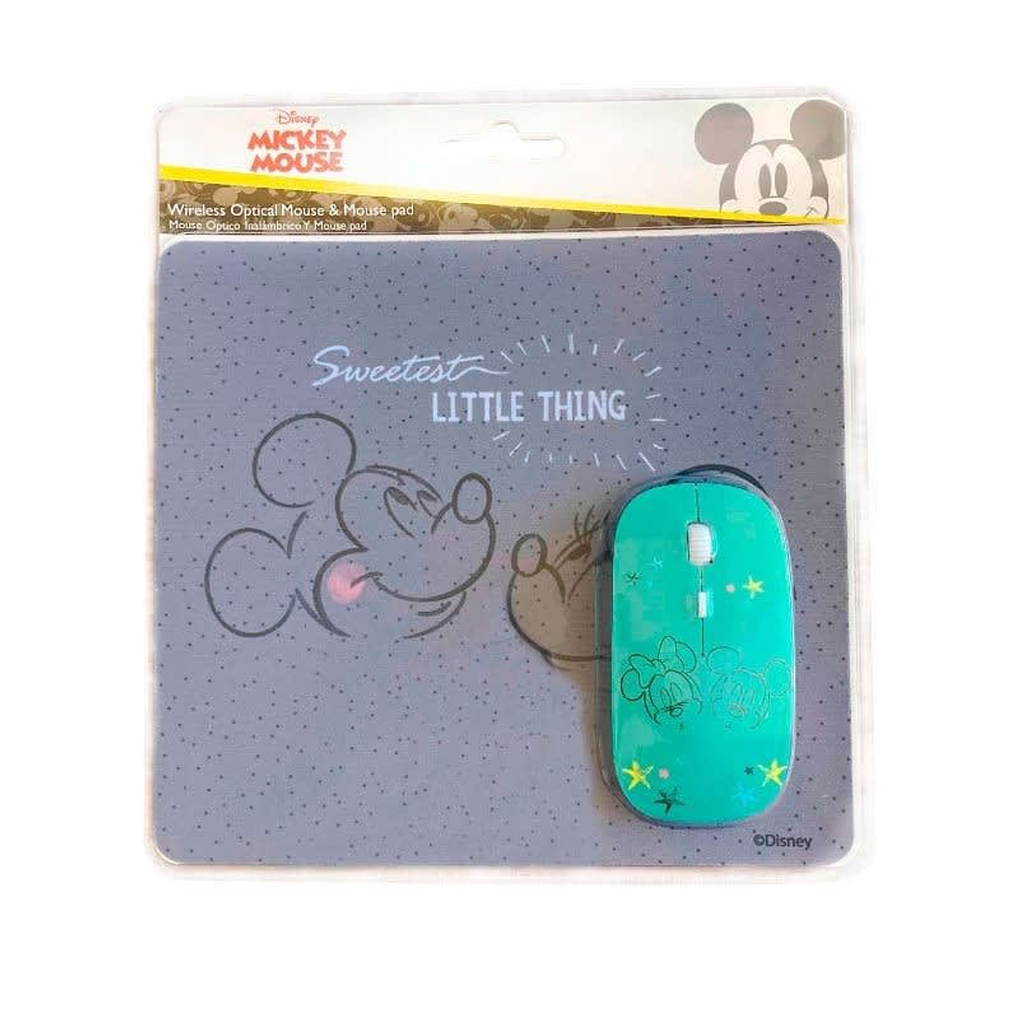 Kit Mouse Inalambrico y Mouse Pad Mickey 2 2