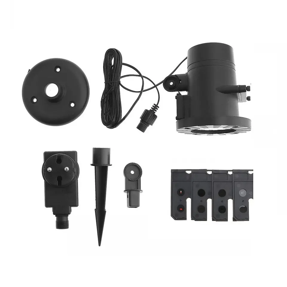 Proyector Navidad Halloween Movientos 4 Tarjetas 5
