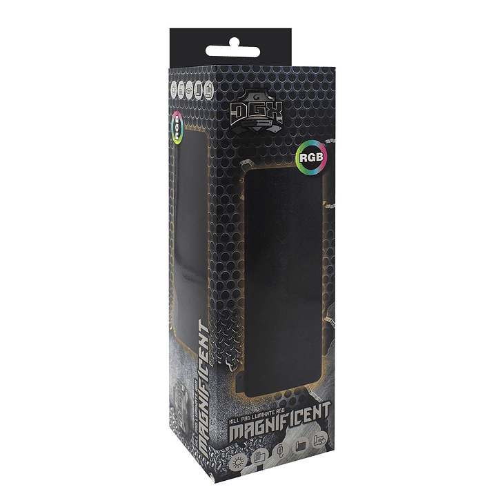 Mouse Pad Gamer DGX Usb Led Rgb XL 70x30 MOD1 2