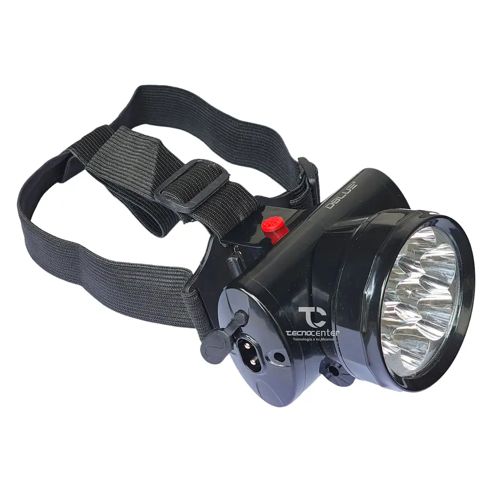 Linterna Cintillo 7 Led Recargable Dblue 1