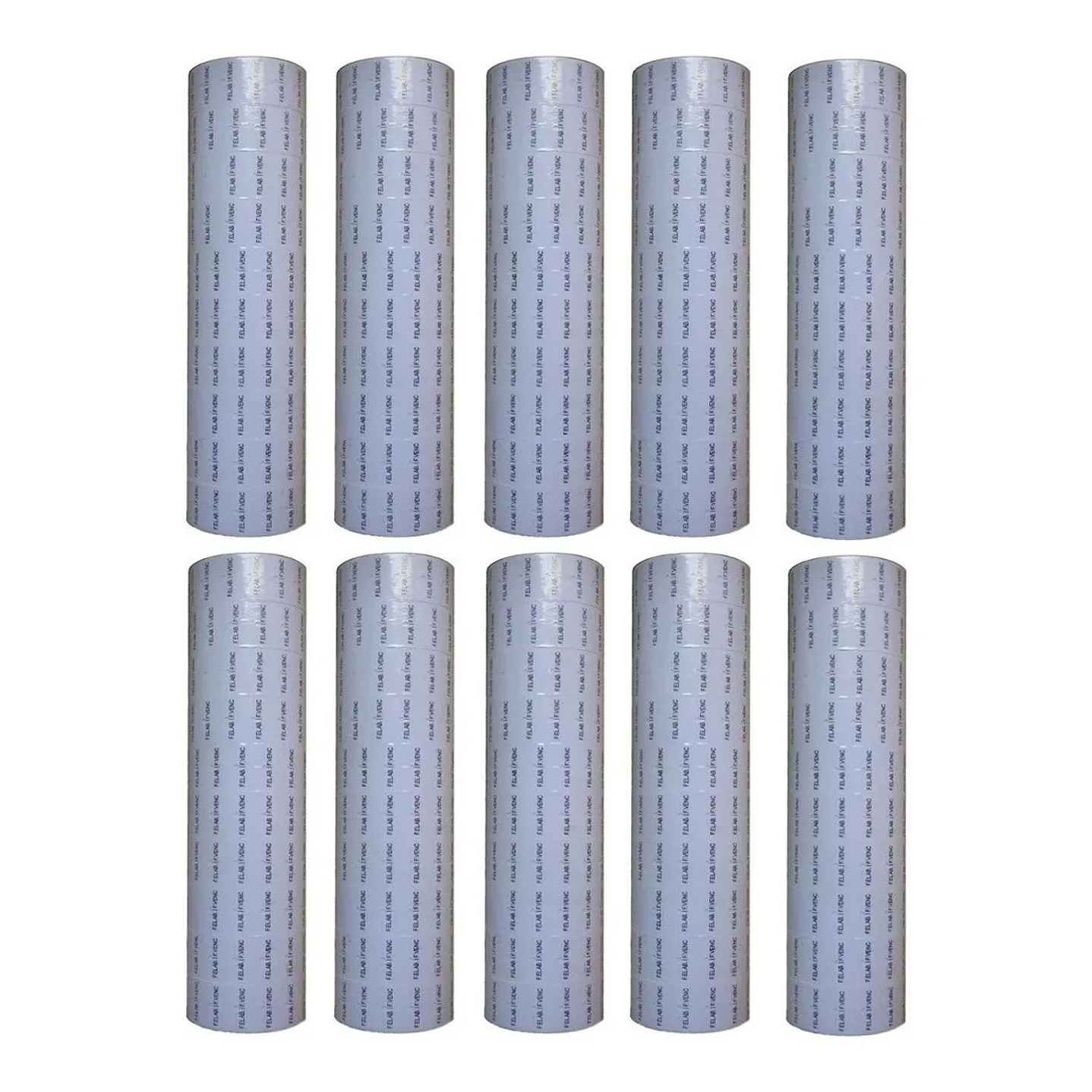 Pack 100 Rollos Etiquetas De Fecha Elaboración Y Vencimiento 1