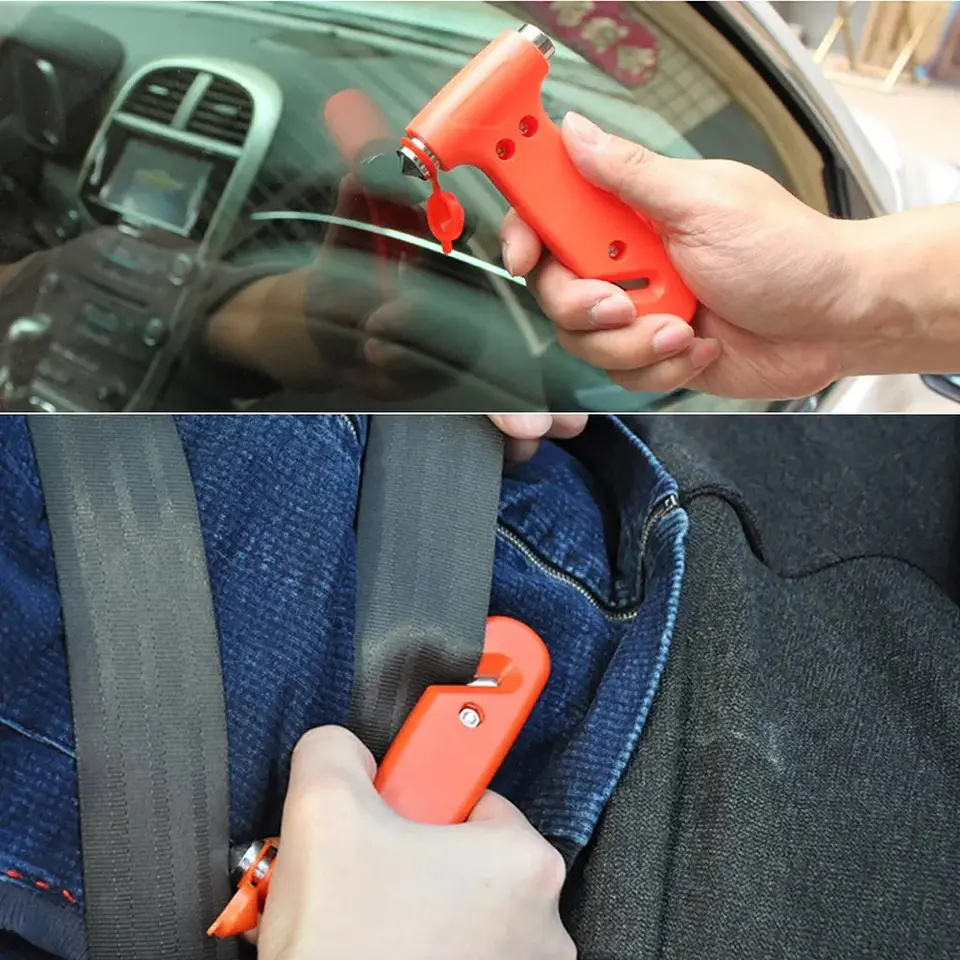 Mini Martillo Emergencia Seguridad Automovil 6