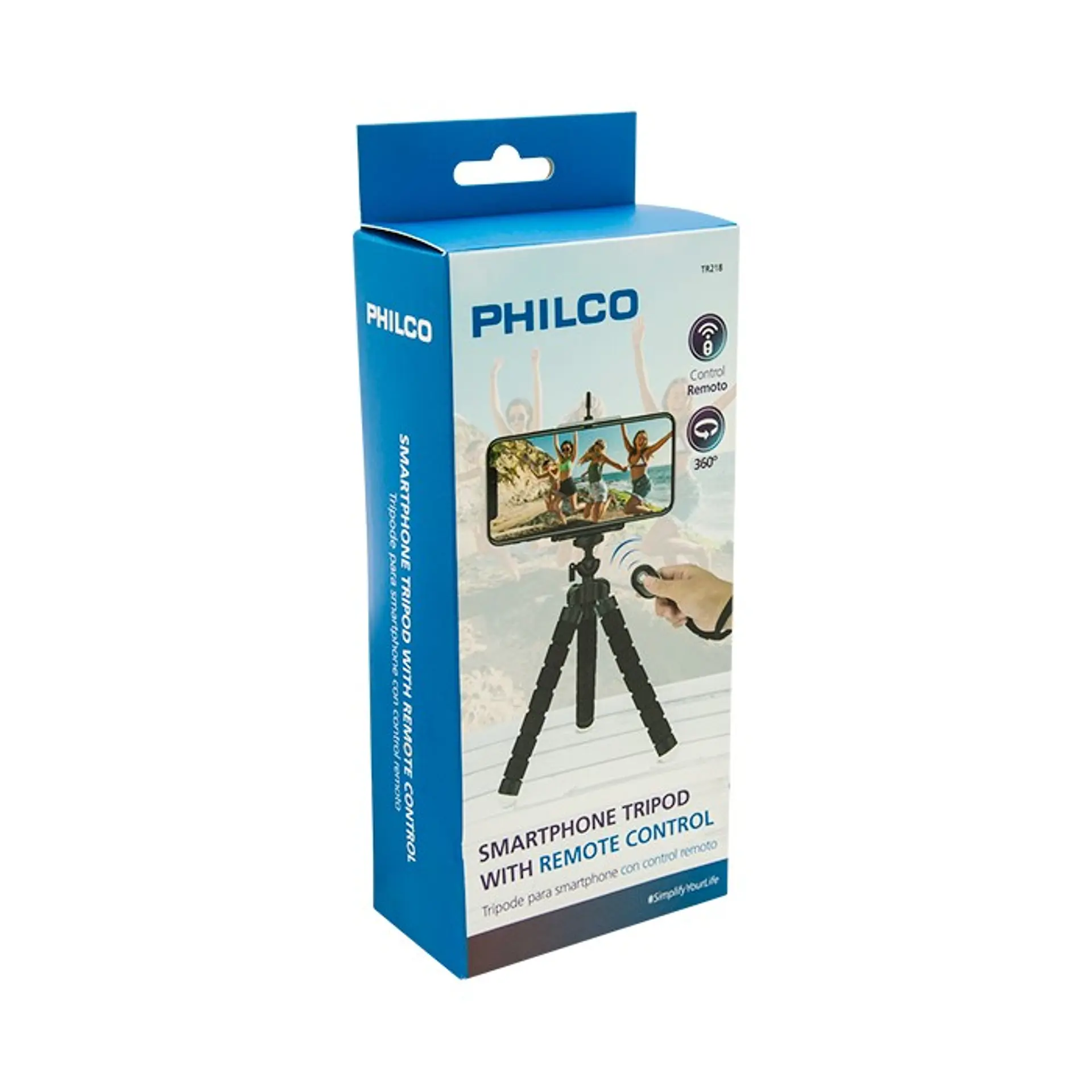Mini Tripode Smartphone Con Control Philco TR218 2