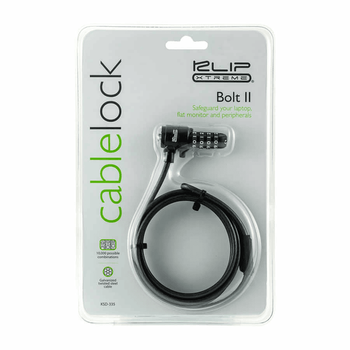 Candado Seguridad Notebook Klip Xtreme Con Clave 2