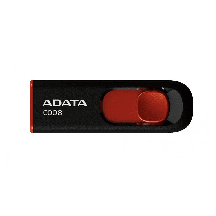 Pendrive 64GB Adata C008 Usb Negro/Rojo Classic 1