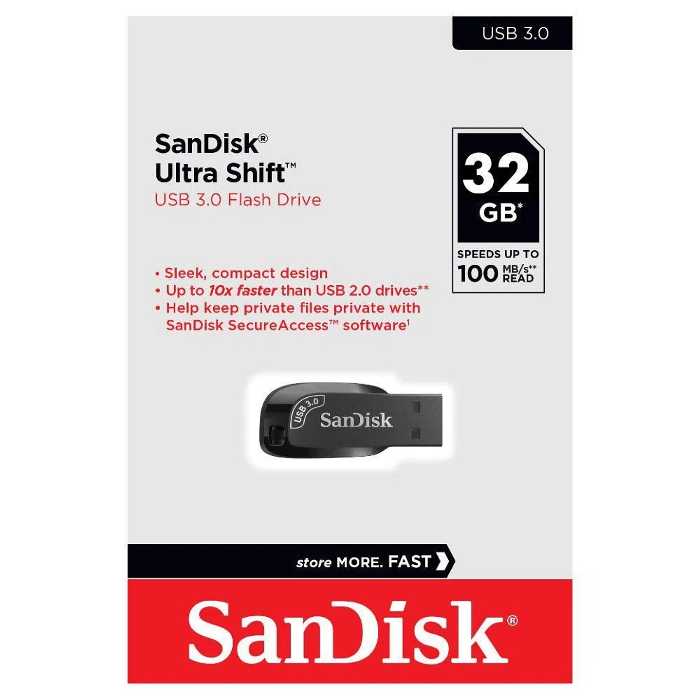 Pendrive 32GB SanDisk Ultra Shift USB 3.0 2