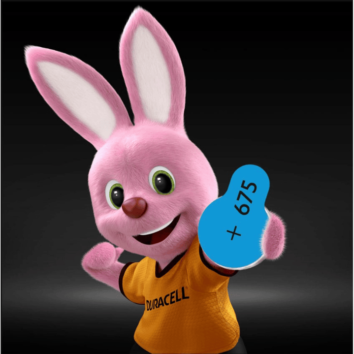 Pack 6 pilas Duracell Numero 675 2