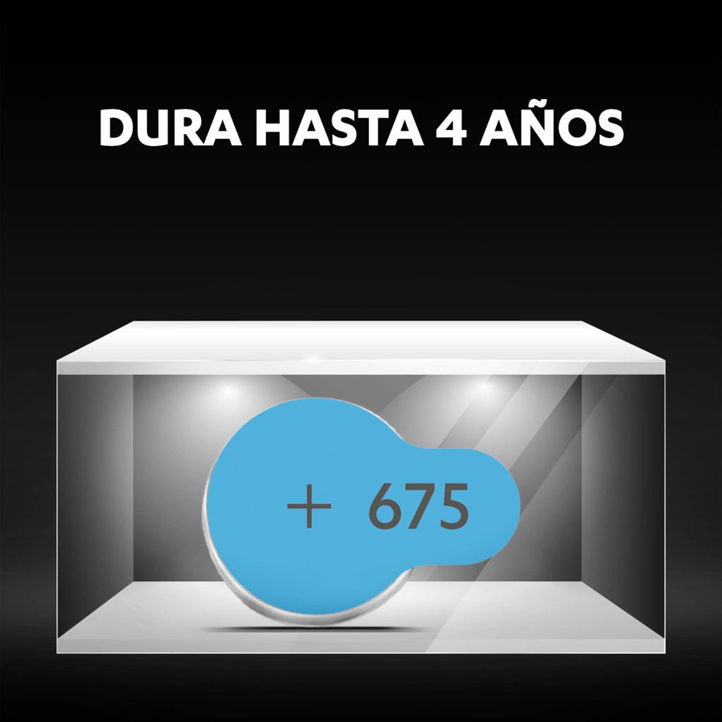Pack 6 pilas Duracell Numero 675 3
