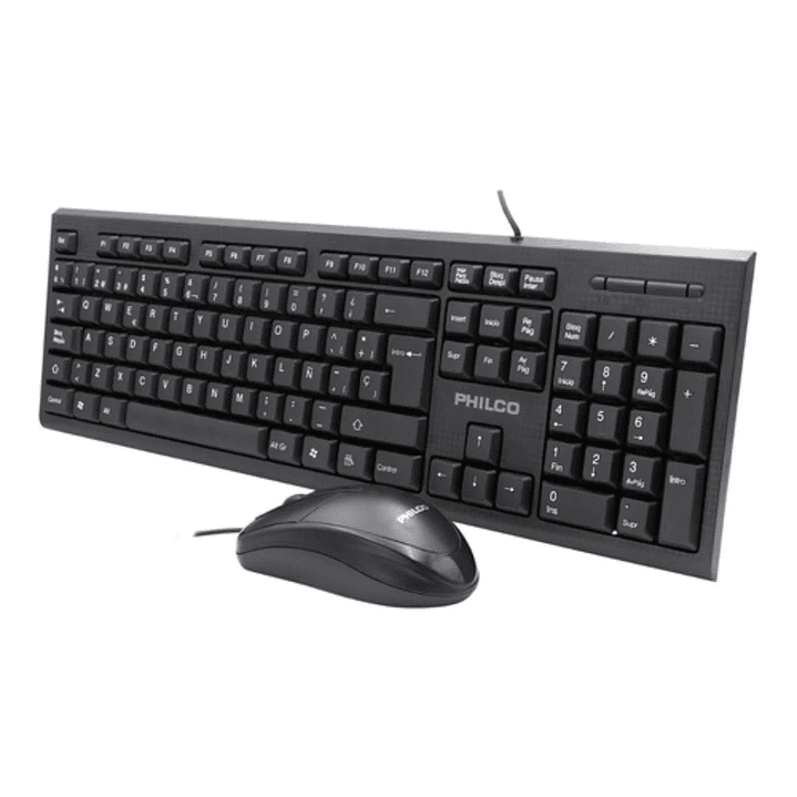 Kit Combo Teclado y Mouse Philco K4500 3